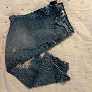 J. Crew Factory Premium Edition Slim Boyfriend distressed jeans